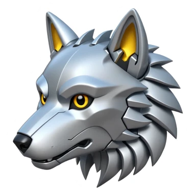 Gear Wolf sticker
