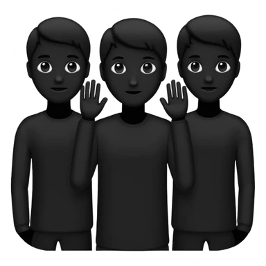 utilisateurs silhouette sticker