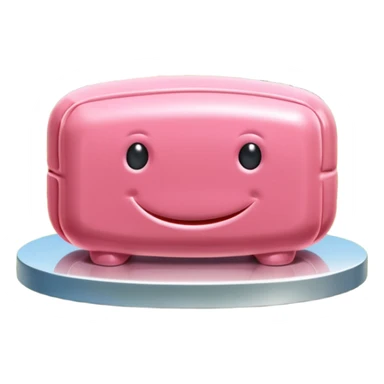  SPAM meat jeff koons style french landscape bouncy   sticker