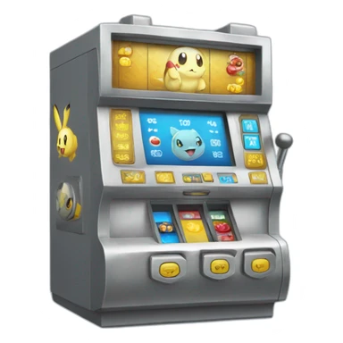 pokemon slot machine sticker