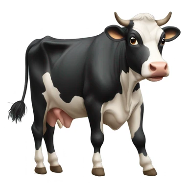 Cow dancing sticker