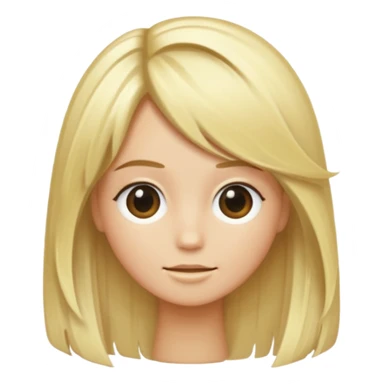 hair flyaways sticker