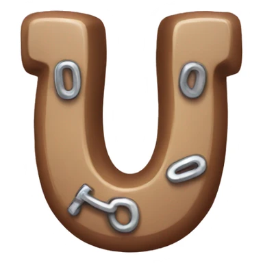 horseshoe magnet sticker