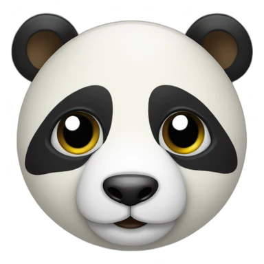 Panda thank you  sticker