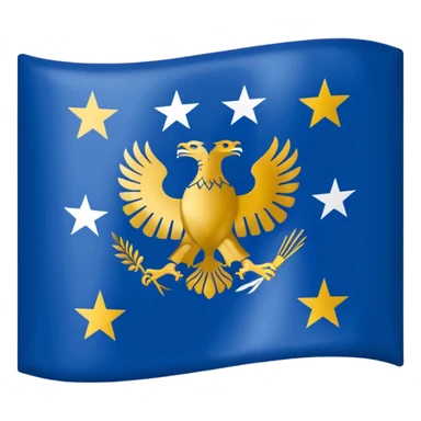 Kosovo flag sticker