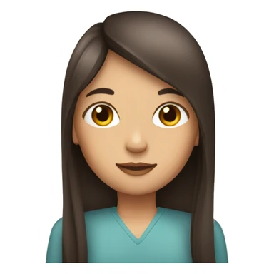 girl trio with long straight hair sticker