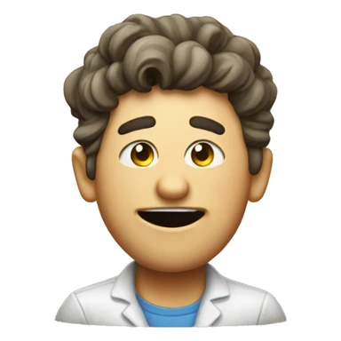 Squishy button pusher sticker