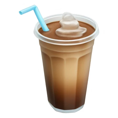 Iced coffee sticker