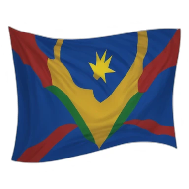 Drapeau kabylie sticker