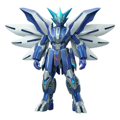 Futuristic Suicune-Dialga-Kyurem-Reshiram-Creature, (full body) sticker