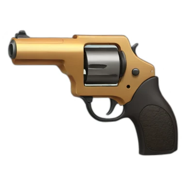 capybara revolver sticker