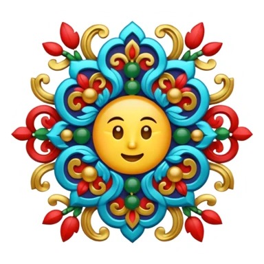 Korean Ornaments sticker