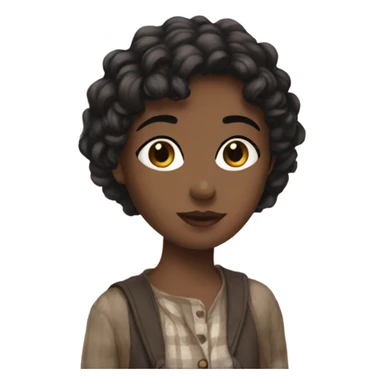 French girl aesthetic sticker