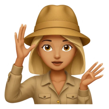 woman who make a DAB sticker