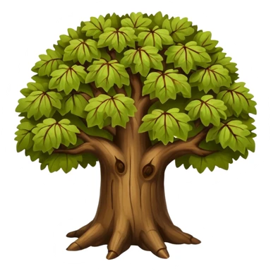 walnut tree sticker
