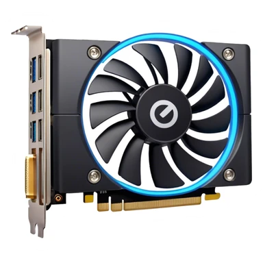 computer graphics card sticker