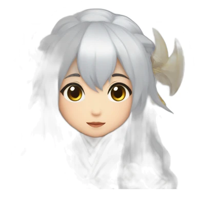 yae miko genshin impact sticker