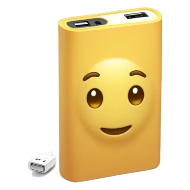 Happy powerbank sticker