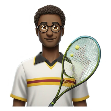 Harry Potter playing tennis sticker