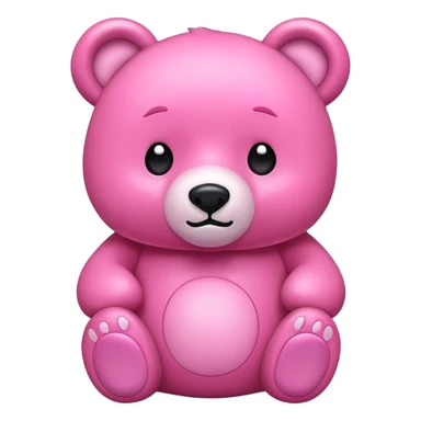 Oso rosa sticker
