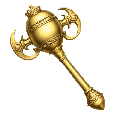 Hetman's mace sticker