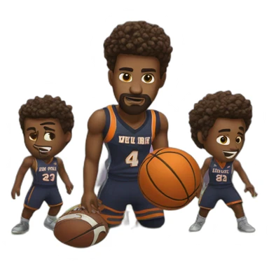 duel with a new team of players in the final quarter sticker