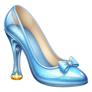 glass slipper sticker