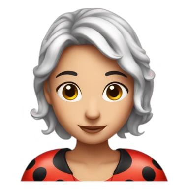 Miraculous Lady bug sticker