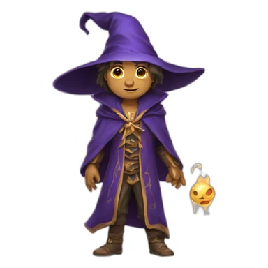 Human wild magic sorcerer sticker