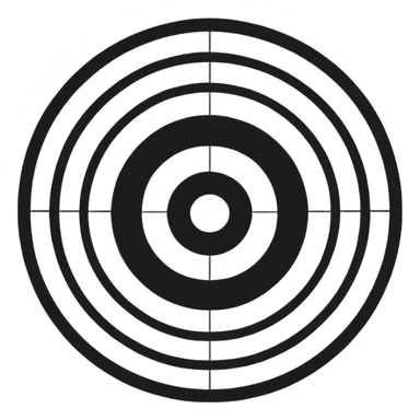 A target sticker