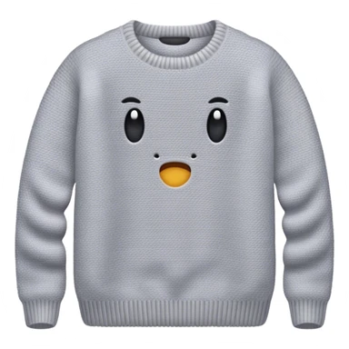 Sweater cozy light grey sticker