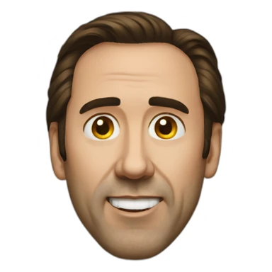 nicolas cage sticker