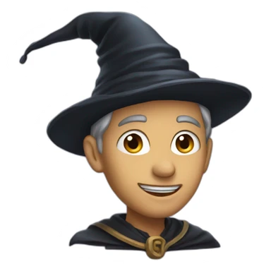 Chat sorcière sticker