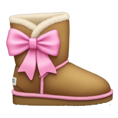 Uggs with pink bows sticker