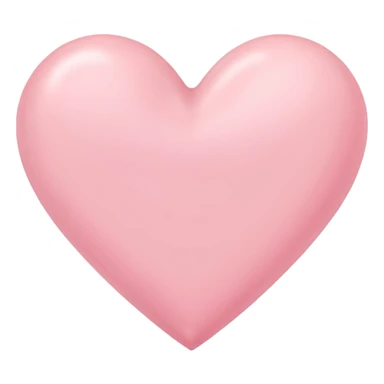 Cuore rosa pastello sticker