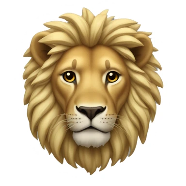 Un león grosero  sticker