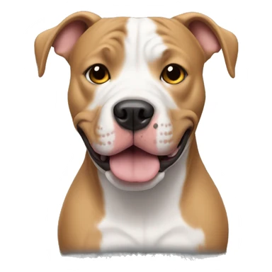 pitbull mix sticker