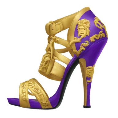 versace heels sticker