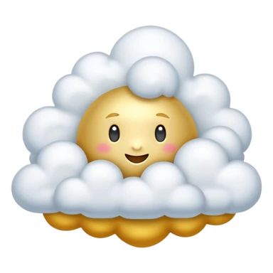 Nube voladora dorada de la serie de dragón ball, solo quiero la nube sticker