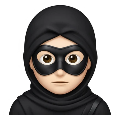 Faça um emoji de ladrão  sticker