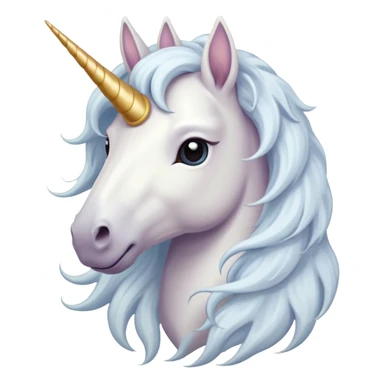 Unicornio palido sticker