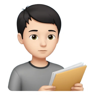 boy with short black hair, ocean air, perfectlist sticker