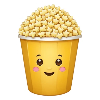 Popcorn sticker