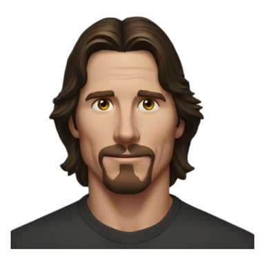 Christian bale sticker