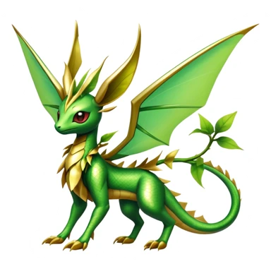 Shiny Exotic Flygon-Leafeon-Scyther-Hybrid-Creature sticker