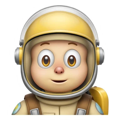 iconic face of Sandy Cheeks from SpongeBob sticker