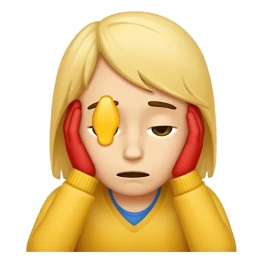 facepalm emoji sticker