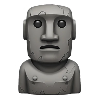 Moai sticker