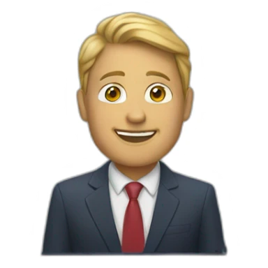 keynote presentation on the screen sticker