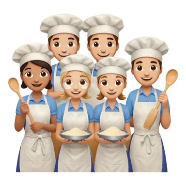 Goofy cookie bakers sticker